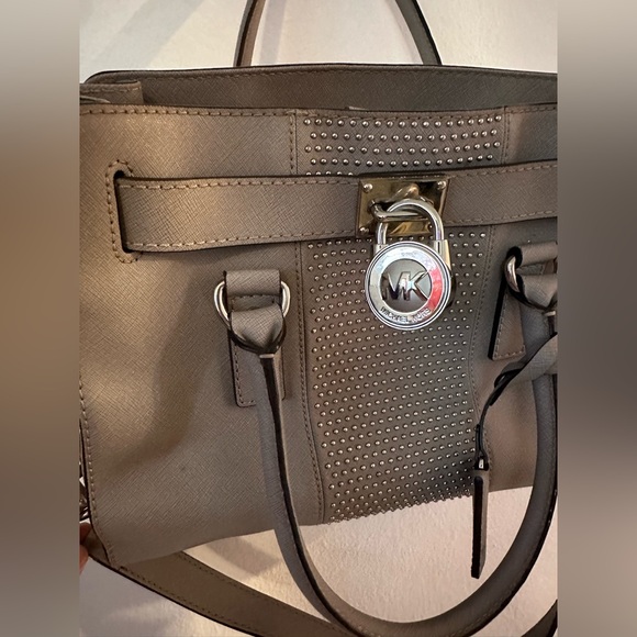 Michael Kors gray Satchel - Picture 1 of 4